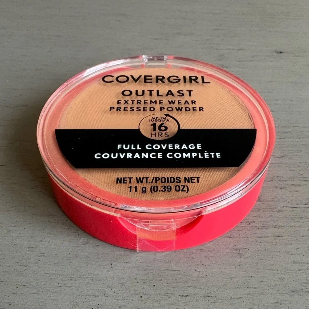 Covergirl Outlast Extreme Wear Pressed Powder ~862 NATURAL TAN~ NEW & SEALED